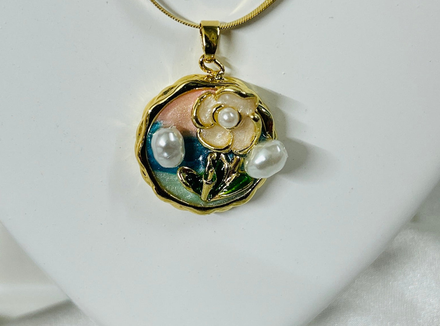 Pearl Anti-Tarnish Pendant