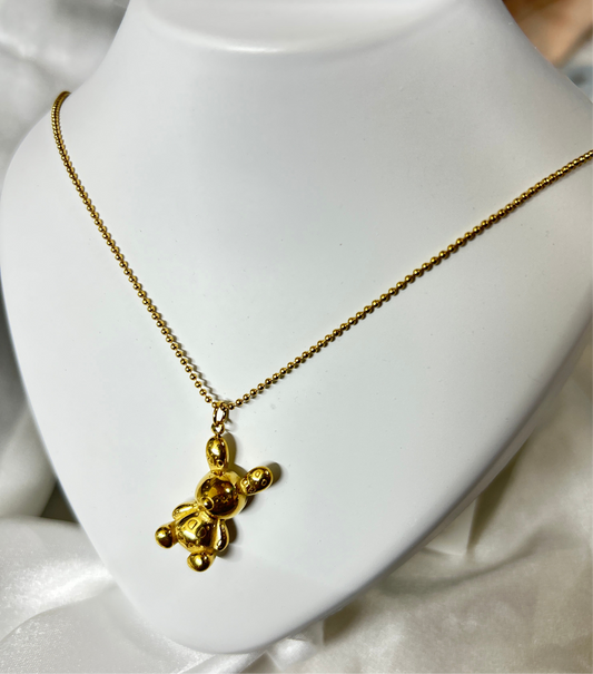 Adorable Bunny Pendant Neckla