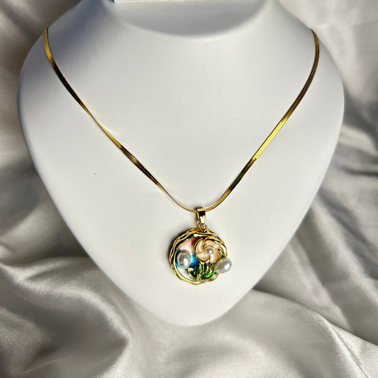 Pearl Anti-Tarnish Pendant